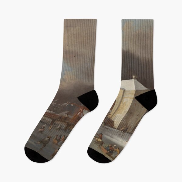 Item preview, By the Heilige Wegs Poort in Amsterdam Jan van Kessel  designed and sold by OldTimeArt.