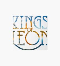kings of leon - montana Art Board