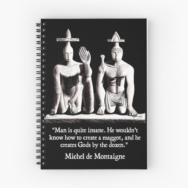 Item preview, Gods by the Dozen (Michel de Montaigne) designed and sold by NuminousYes.