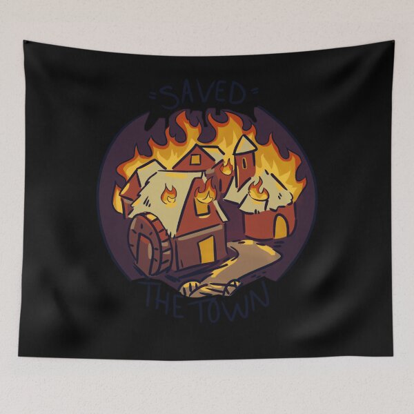 Item preview, D&D Burned Down the Town  designed and sold by MADISONJERNIGAN.