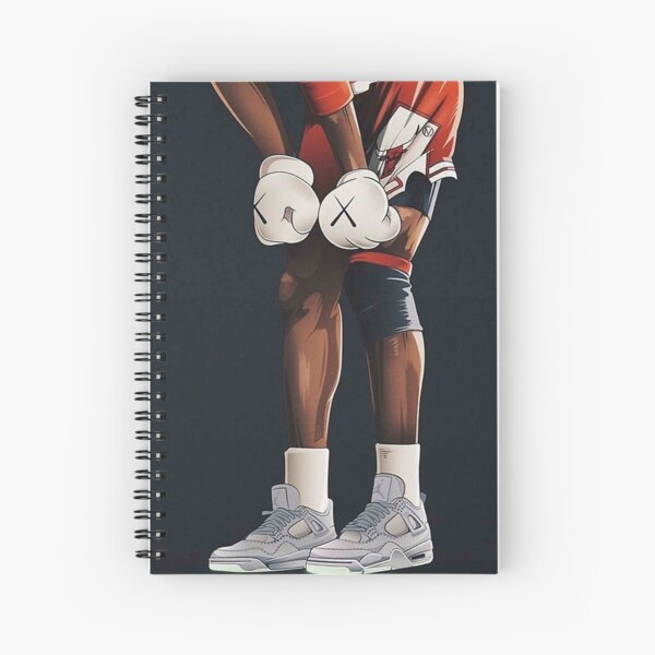 all in jordan Spiral Notebook