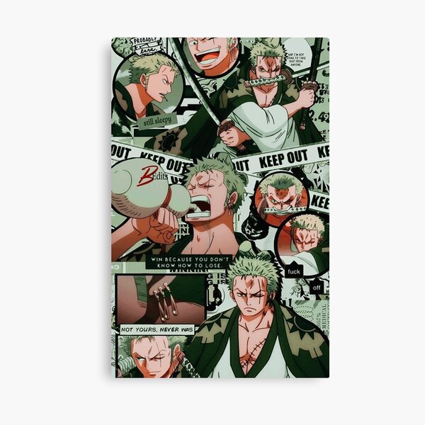 Zoro One Piece Canvas Print