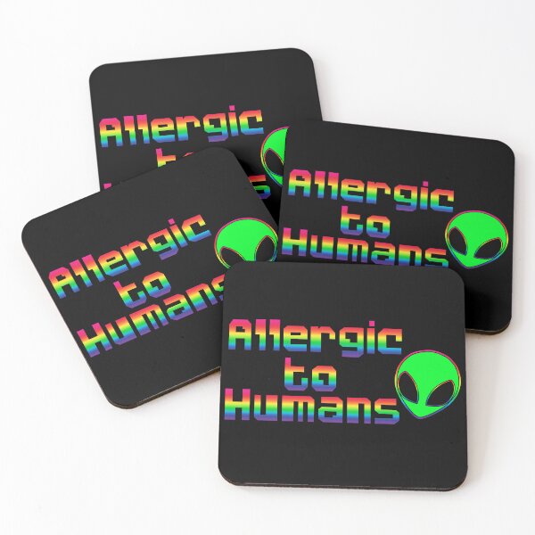 Item preview, Allergic to Humans designed and sold by ReverendMothman.