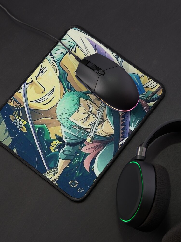 Large Gaming Mouse Pad Japanese Anime One Piece Roronoa Zoro Cool