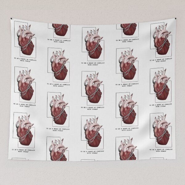 Item preview, A Heart At Conflict With Itself (Color) designed and sold by ART1STKNOWN.