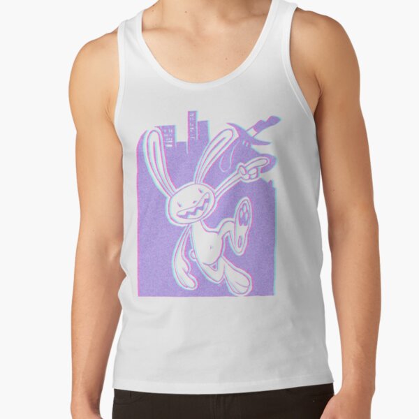 You Crack Me Up, Little Buddy (3D Purple) Tank Top