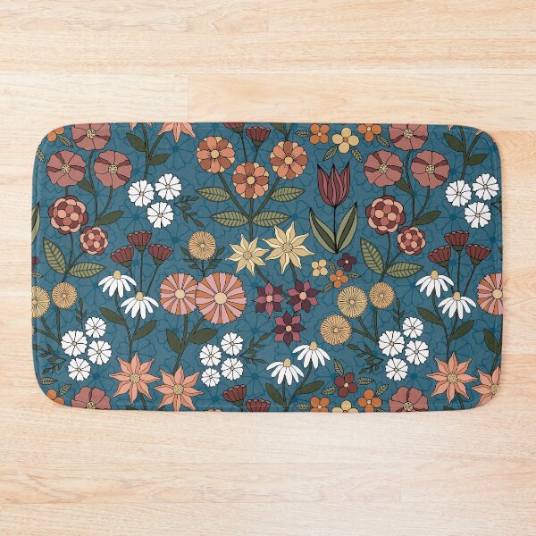 Item preview, Fabulous Florals on Teal designed and sold by Wrimple.