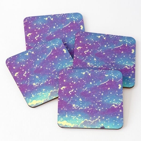 Item preview, Night Sky Anime Landscape Aesthetic  designed and sold by Art-of-AI.