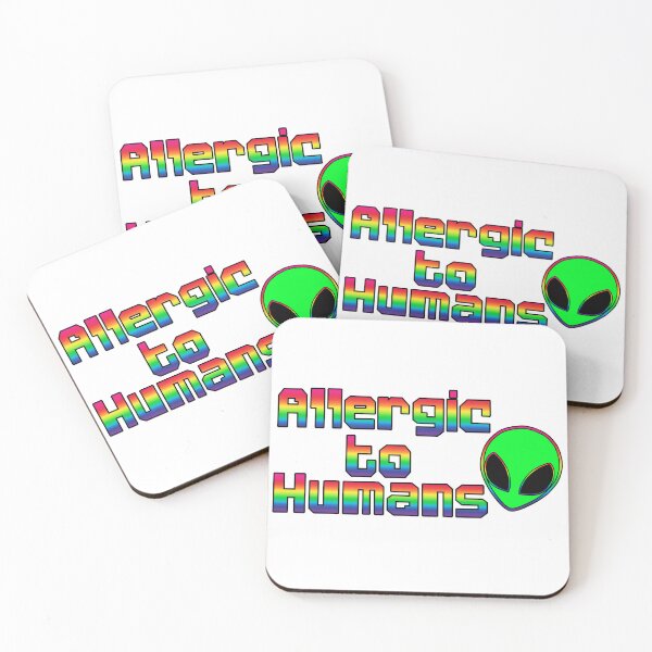 Item preview, Allergic to Humans designed and sold by ReverendMothman.