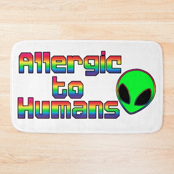 Item preview, Allergic to Humans designed and sold by ReverendMothman.