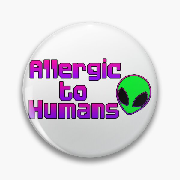 Item preview, Allergic to Humans designed and sold by ReverendMothman.