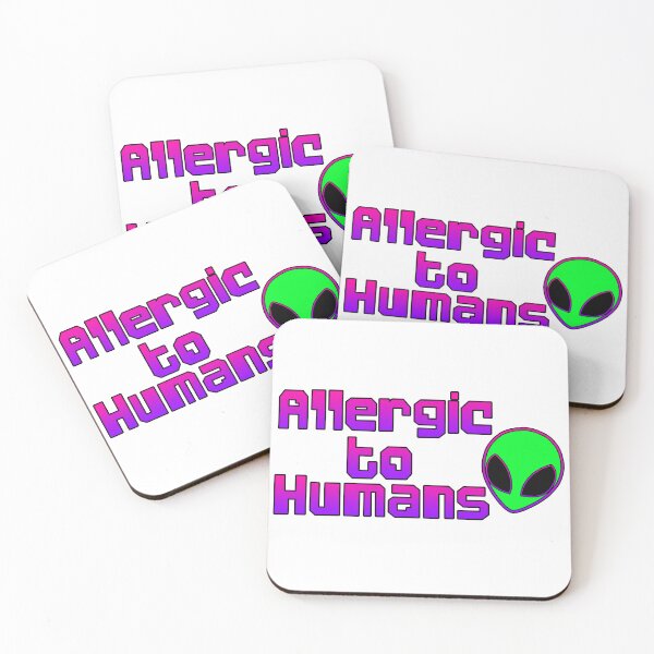 Item preview, Allergic to Humans designed and sold by ReverendMothman.