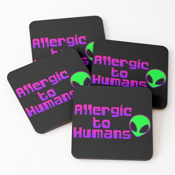 Item preview, Allergic to Humans designed and sold by ReverendMothman.