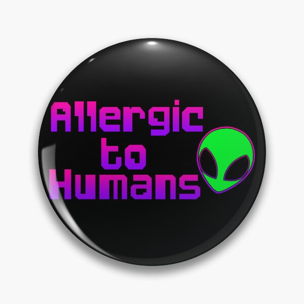 Item preview, Allergic to Humans designed and sold by ReverendMothman.