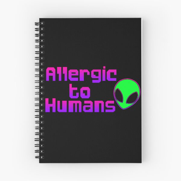 Item preview, Allergic to Humans designed and sold by ReverendMothman.