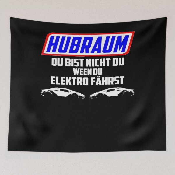 Item preview, Du Bist Nicht Du Wenn Du Elektro Fährst Hubraum Tuning Essential  designed and sold by RickFrauenber.
