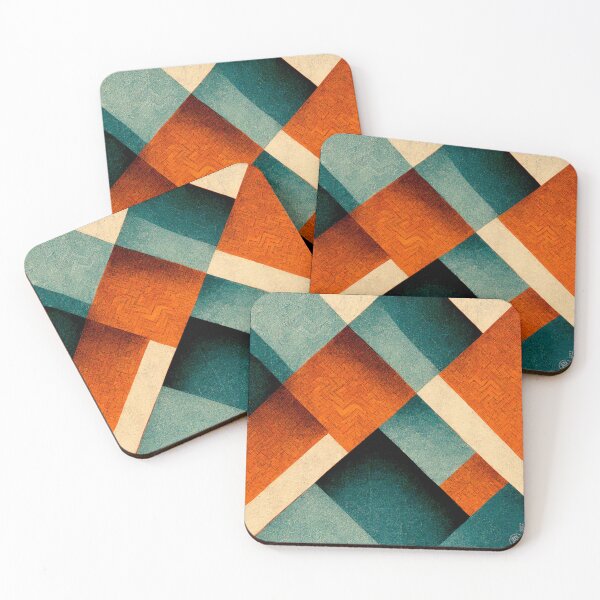 Item preview, Red, White, and Blue Textured Minimalist  Plaid Design - Large Print designed and sold by JediNeil.