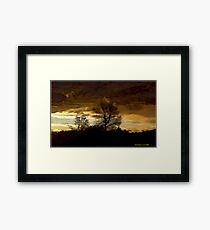 Stormy Sunrise Framed Print