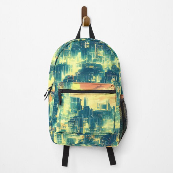 Item preview, Anime Night Cityscape designed and sold by Art-of-AI.