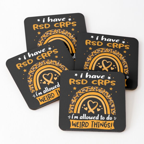 Item preview, RSD CRPS Awareness - I have RSD CRPS i am allowed to do Weird Things! designed and sold by KirstybShop.