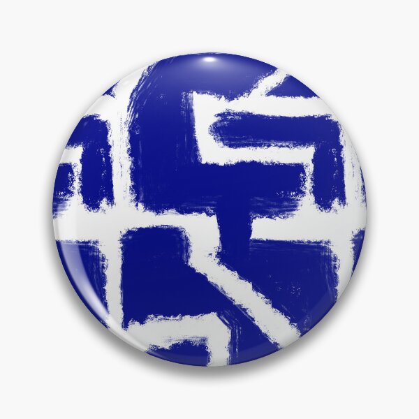 Item preview, mud cloth in blue and white designed and sold by swellart.