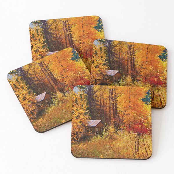 Item preview, Abandoned Cabin in Autumn designed and sold by vernonplatt.