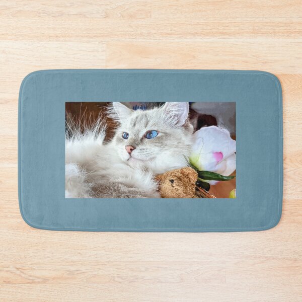 Item preview, Fluffy ragdoll cat Saoirseragdoll  designed and sold by Fluffycat2020.
