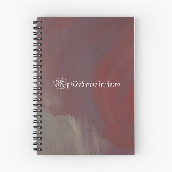 Item preview, My blood runs in rivers designed and sold by Moonstone Ghosts.