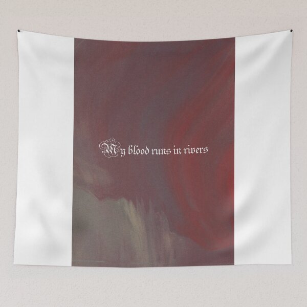 Item preview, My blood runs in rivers designed and sold by Moonstone Ghosts.