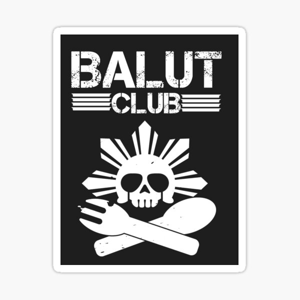 Balut Club Sticker