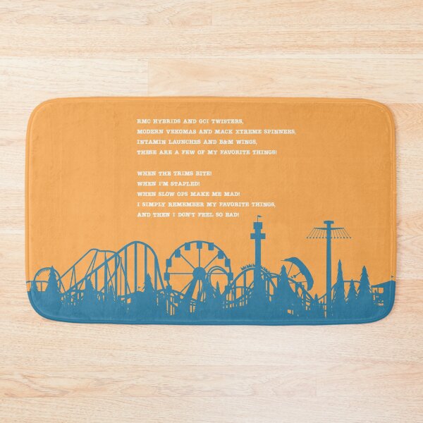 Item preview, Coaster Enthusiast Favorite Things designed and sold by Thrilltography.
