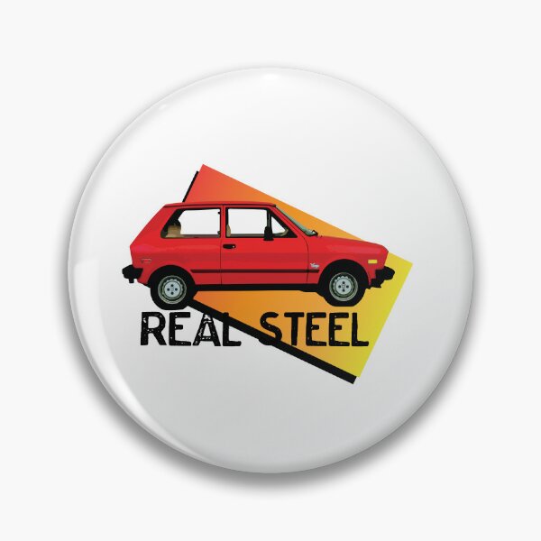 Artikelvorschau, Yugo Real Steal Hardcore Muscle-Car-Shirt. entworfen und verkauft von badcarshirts.