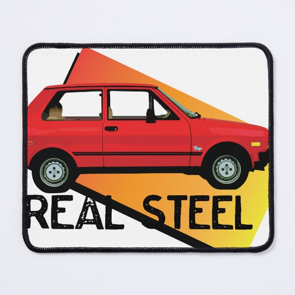 Item preview, Yugo Real Steal Hardcore Muscle car shirt. designed and sold by badcarshirts.