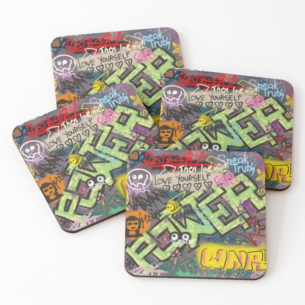 Item preview, Tag Wall Cover Print designed and sold by repeatersignal.