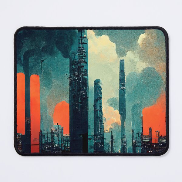 Item preview, Dystopian Automation designed and sold by AICustomArt ⭐⭐⭐⭐⭐.