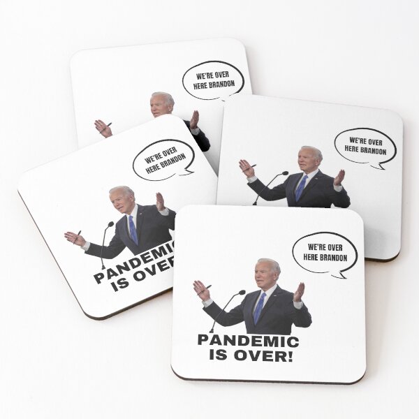 Item preview, PANDEMIC IS OVER! designed and sold by OldDustyTee.