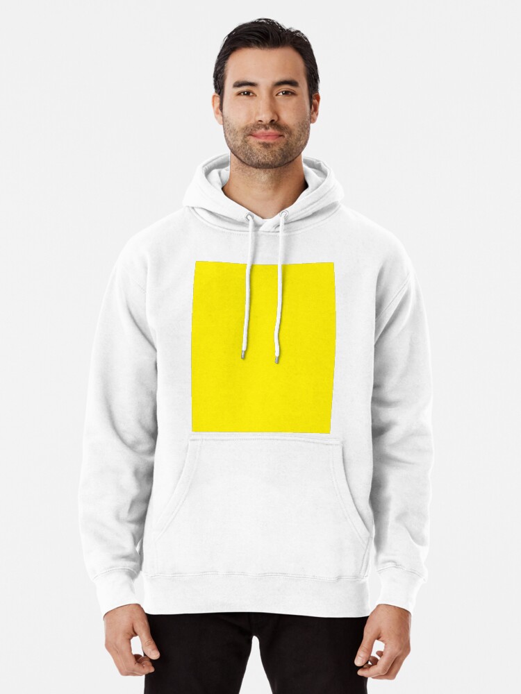 Canary Yellow Pullover Hoodie