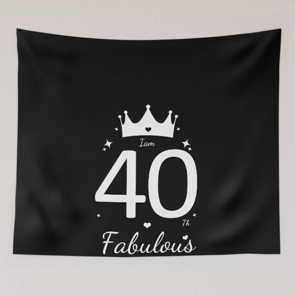 Item preview, funny 40th birthday quote designed and sold by itsRIS-store.