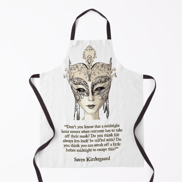 Item preview, When the Mask Comes Off (Søren Kierkegaard) designed and sold by NuminousYes.