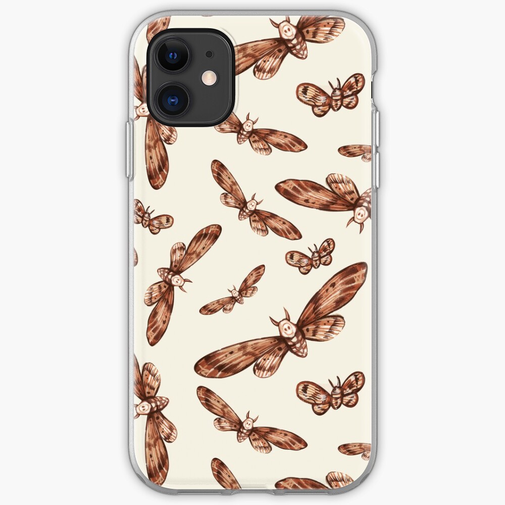 The Desert Moth Pattern iPhone Case & Cover