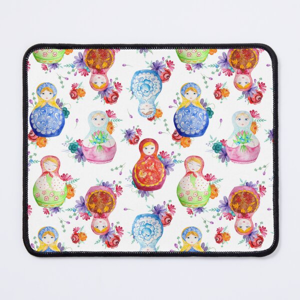 Item preview, Matryoshka dolls with bouquets of flowers designed and sold by SvetlanaArt.