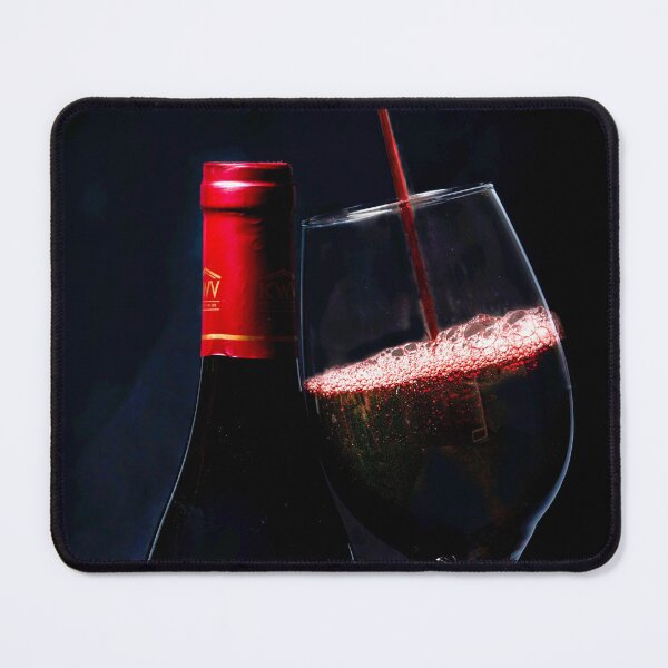 Item preview, SUBLIME #32 - Red Wine Poured into Wine Glass by Bottle designed and sold by DEL-Productions.