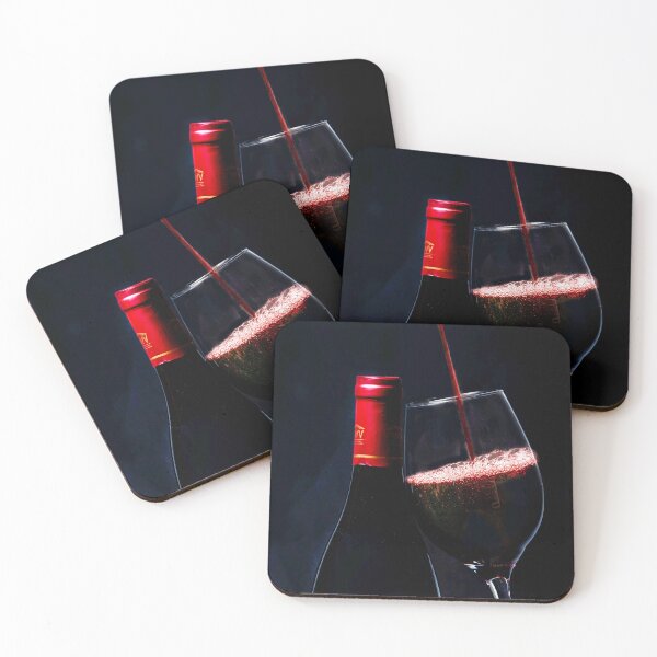 Item preview, SUBLIME #32 - Red Wine Poured into Wine Glass by Bottle designed and sold by DEL-Productions.