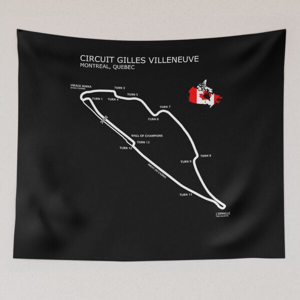 Item preview, Circuit gilles villeneuve designed and sold by WinonaRideout.