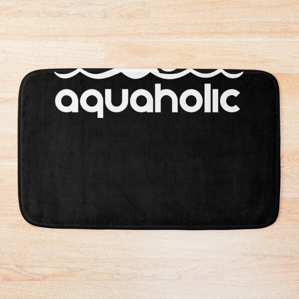 Item preview, Aquaholic design for swimmers designed and sold by WinonaRideout.