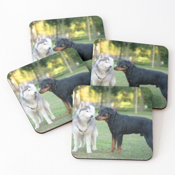 Item preview, Dog Rottweiler and Alaskan Malamute. designed and sold by sinseeho.