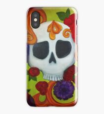 Scull Scrolls iPhone Case/Skin