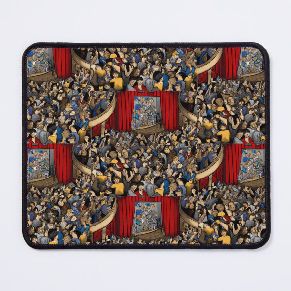 Item preview, Crowded Comedy Club - Celebrate the Laughter - Colorful Painting designed and sold by Art of Laughter.