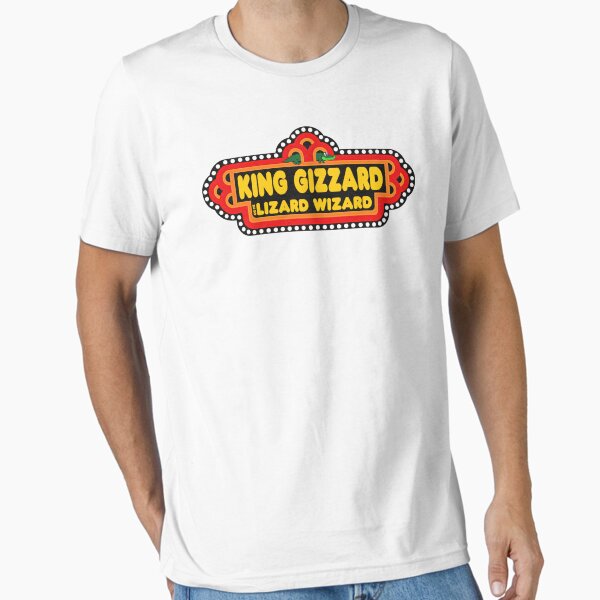 Item preview, King Gizzard and the Lizard Wizard Showbiz Pizza designed and sold by CosmicHazeArts.