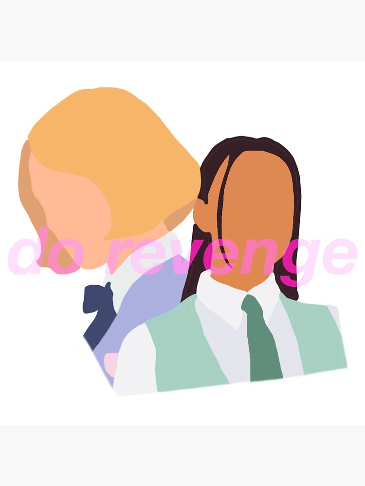 do revenge’ drea and eleanor" Sticker for Sale by starryeyedkid | Redbubble